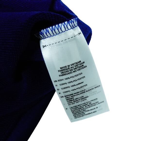 Adidas Pinehurst 1895 1/4 Zip Blue Pull Over Mens XL NWT NEW with TAGS - Picture 5 of 6